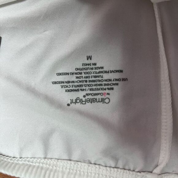 Climate Right by Cuddl Duds Womens White 2 Piece Base Layer Pajamas Set Medium - Picture 12 of 15